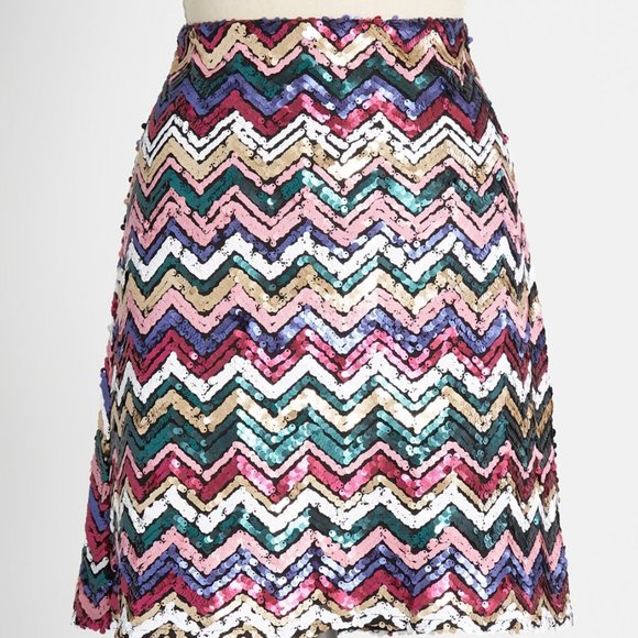 Modcloth | NWT Hutch Best Fete Yet Mini Skirt - Picture 12 of 14